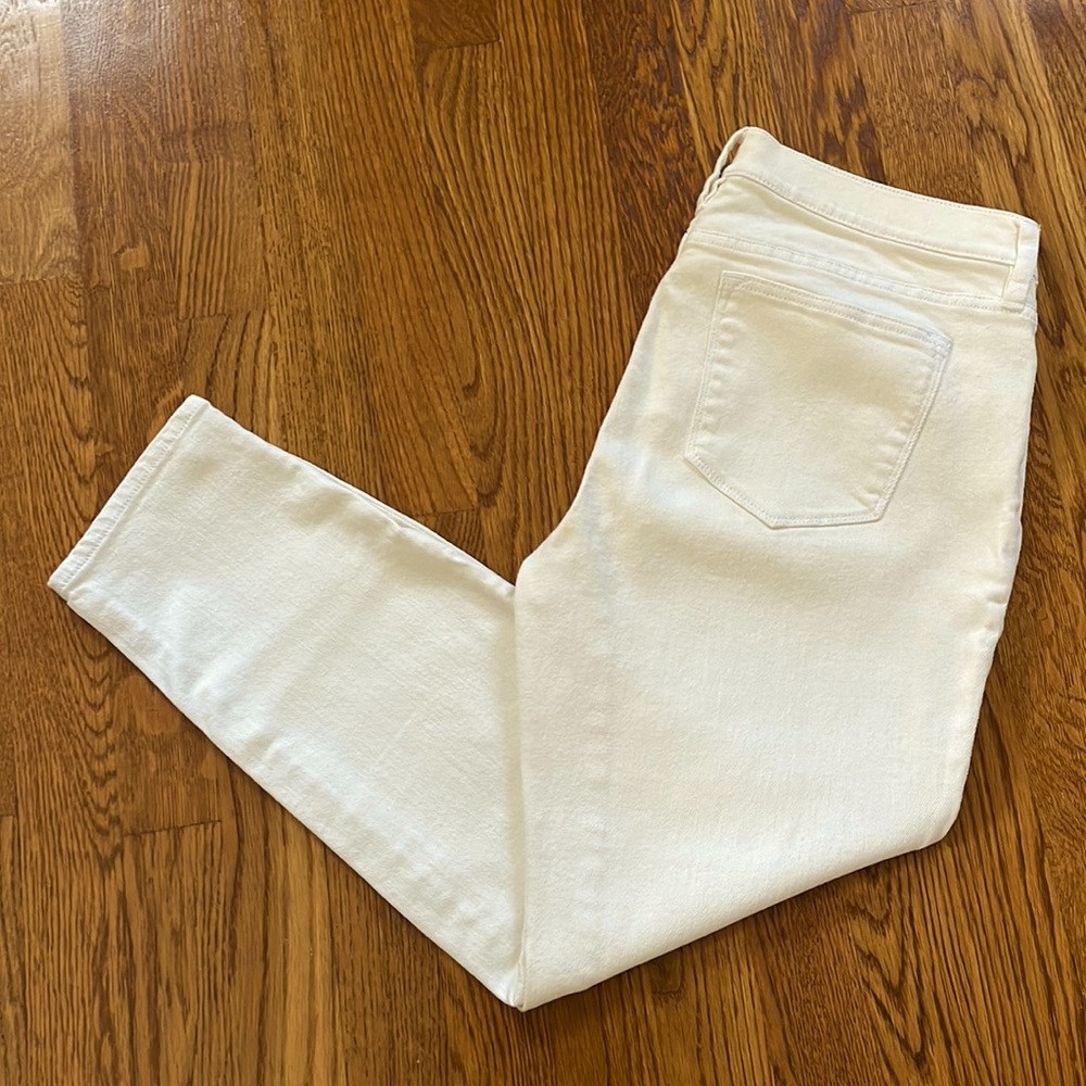 Jcrew white denim size 30